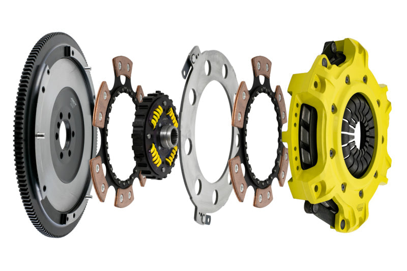 ACT Chevy Camaro/Corvette LS1/LS2/LS3/LS6/LS7 Mod-Twin 10.5 XT Sprung Disc Race Clutch Kit T2RS-G14
