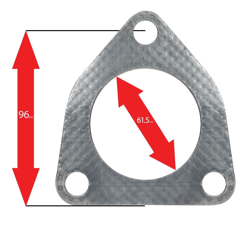 Apexi A'PEXi Exhaust Gasket (Three Bolt) - Replacement *Discontinued (view 4)