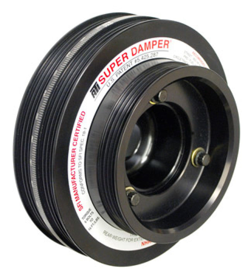 ATI Damper - 7.074in - Alum - 7 Grv - Nissan VQ35 VQ37 - Dry Sump Cars Only - OEM Drive ATI918565