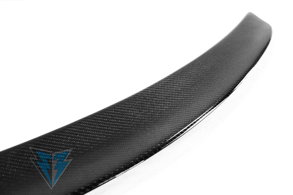 2012-2026 Tesla Model S TS Style Carbon Fiber Trunk Spoiler | FYBR Aerodynamics