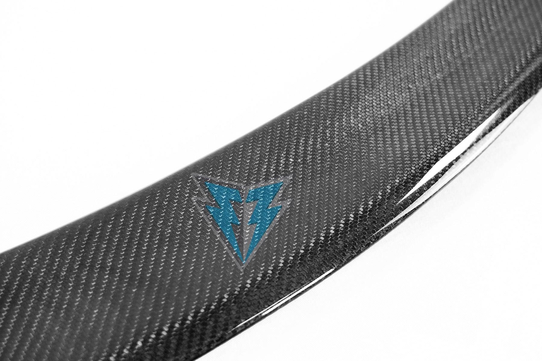 2012-2026 Tesla Model S RS Style Carbon Fiber Trunk Spoiler | FYBR Aerodynamics