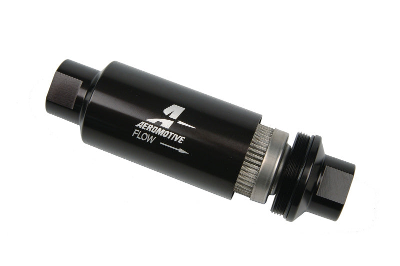 Aeromotive 100 Micron, ORB-10 Black Fuel Filter (view 2)
