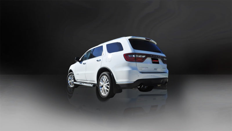 Corsa Performance Sport Dual Rear Cat-Back Exhaust 11-14 Dodge Durango 5.7L V8 Black (view 2)