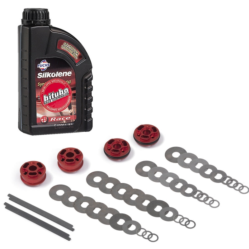 Bitubo Suspension Bitubo KFORK Kit Fork: Rebound-Compression Pistons, Shims, + 1 Lt. Oil KFORK020
