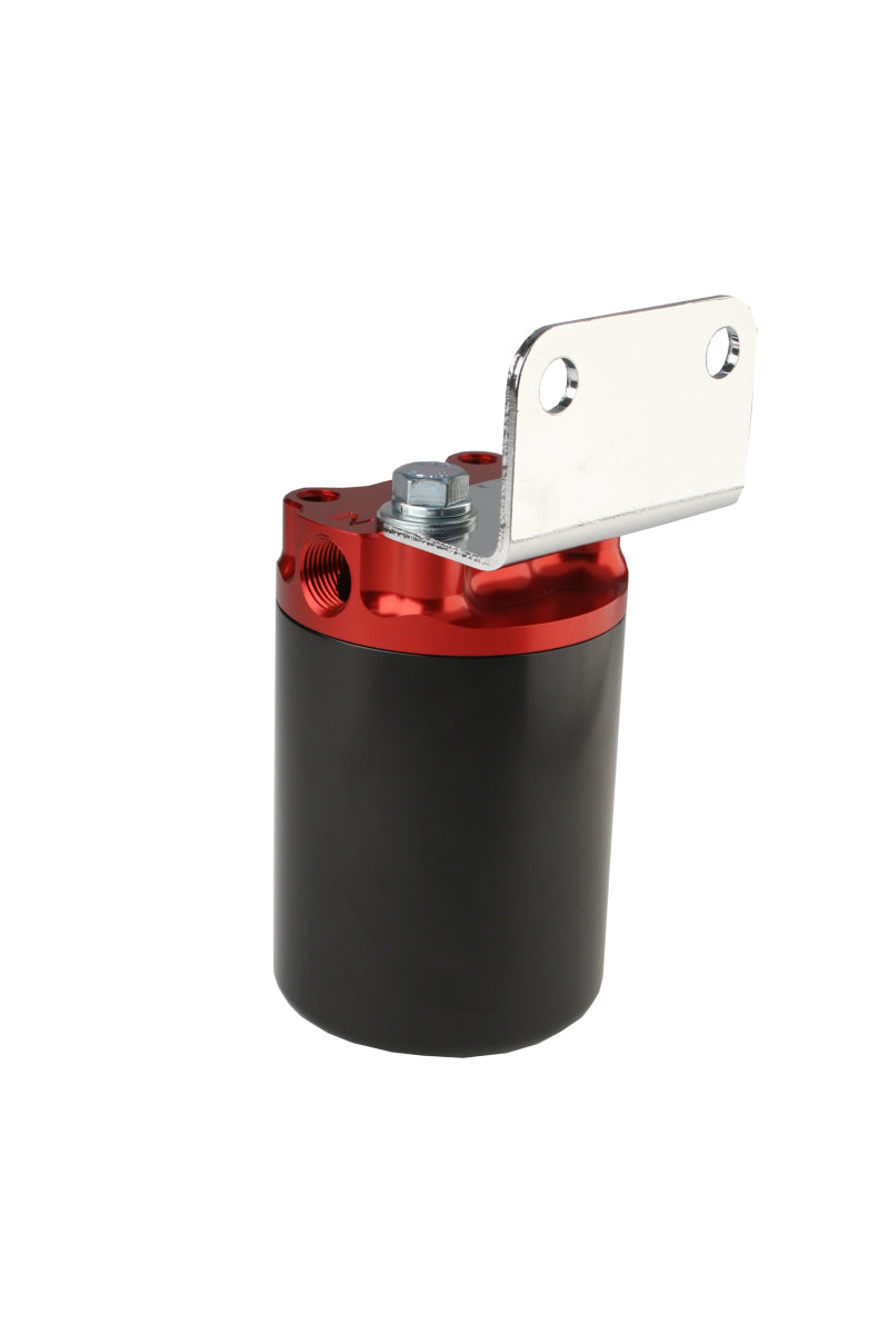Aeromotive 10 Micron, Red/Black Canister Fuel Filter (view 12)