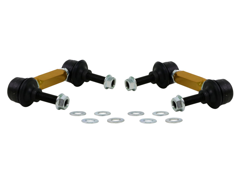 Whiteline Sway Bar Link Kit Heavy Duty Adj Steel Ball Audi A3 2006-2012 (view 2)