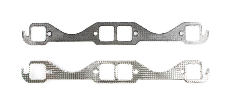 Cometic Gasket Cometic Chevy Gen1 Small Block V8 .064in AM Exhaust Manifold Gskt Set-1.480in x 1.450in Square Ports C15190AM