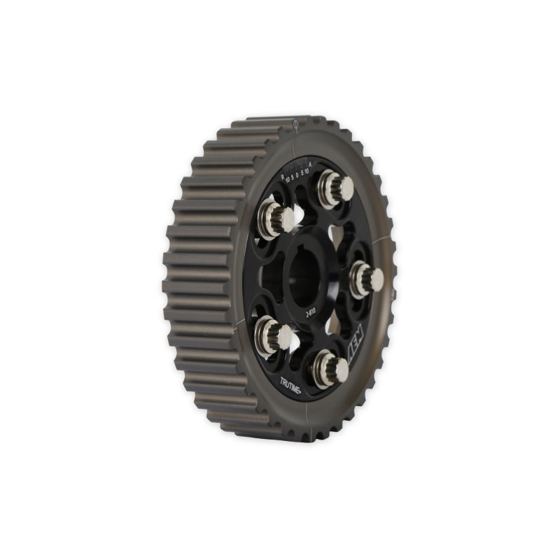 AEM Electronics Tru-Time Cam Gear Black 5-Bolt Honda D15B7 D16A6 & D16Z6 (view 7)