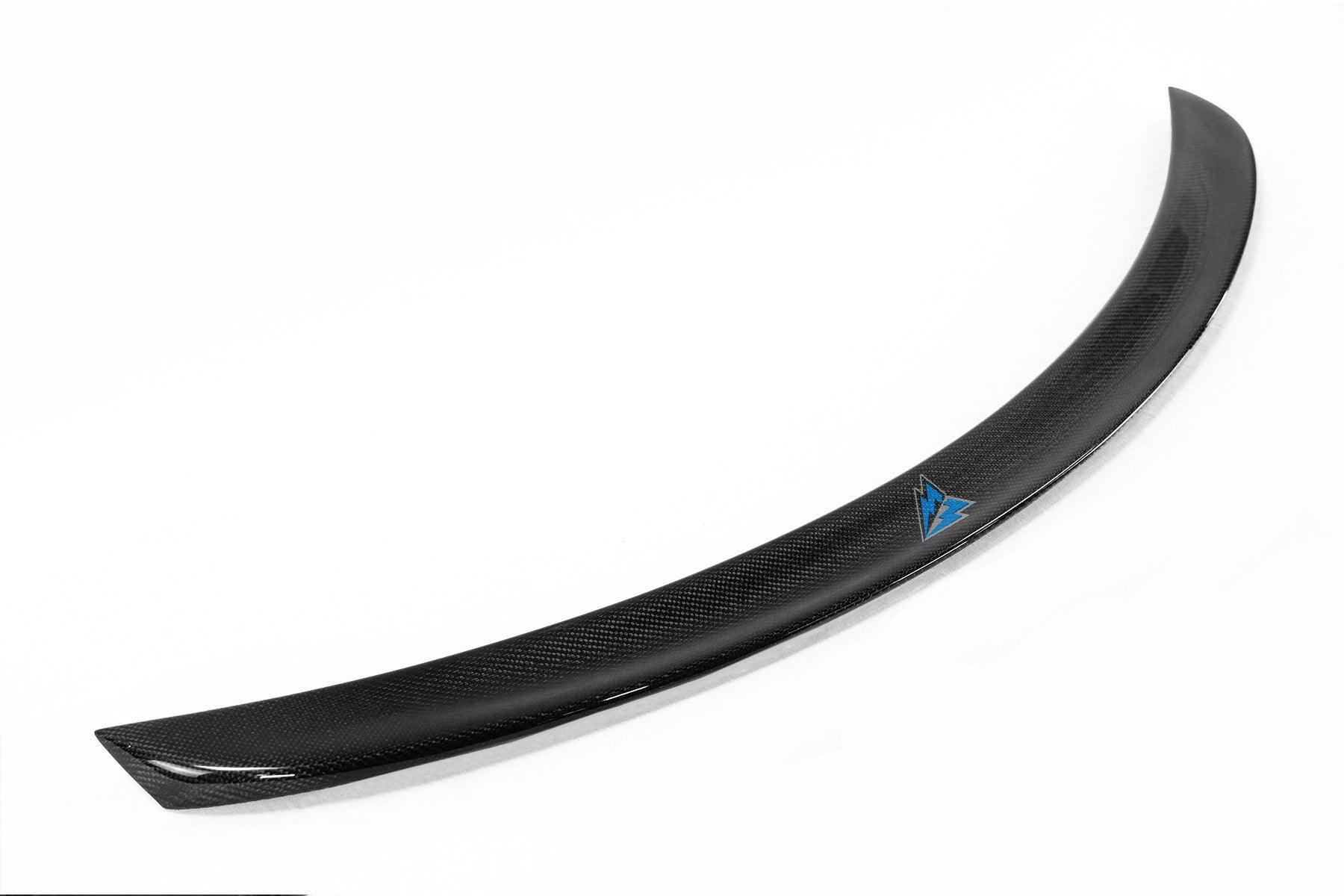 2012-2026 Tesla Model S TK Style Carbon Fiber Trunk Spoiler | FYBR Aerodynamics