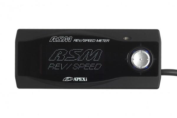 Apexi Rev Speed Meter-GP, (Black) *Discontinued (view 9)