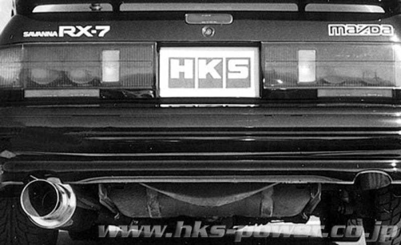 HKS Hi-Power Catback Exhaust System Mazda Rx-7 FC3S 1987-1991 (view 1)