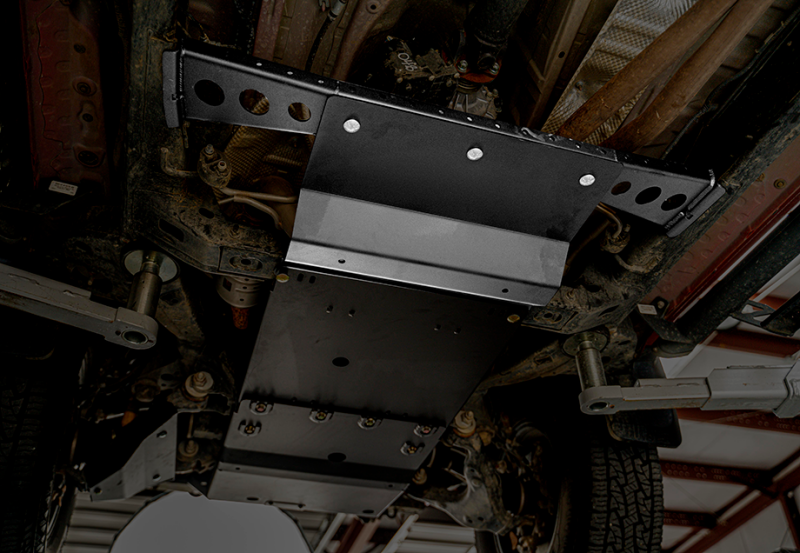 Cali Raised LED Cali Raised 16-23 Toyota Tacoma Transfer Case Skid Plate /No Manual Transmission/Aluminum/PwdrCoate CR3679