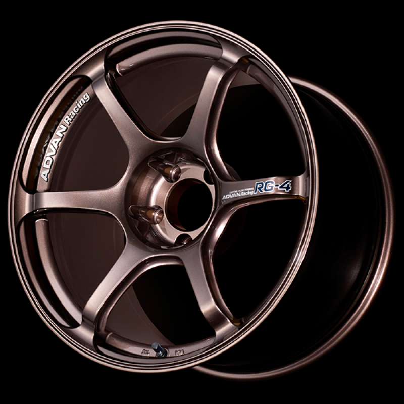 Advan RG-4 17x9.0 / +45 Offset / 5x114.3 / 73mm Bore / Racing Copper Bronze YA47I45ECB