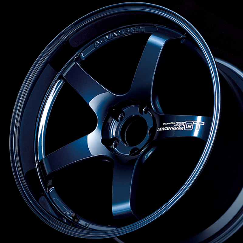 Advan GT Premium Version 19x10.0 / +35 ET / 5x114.3 / 73mm Bore / Racing Titanium Blue YAQ9K35EDP
