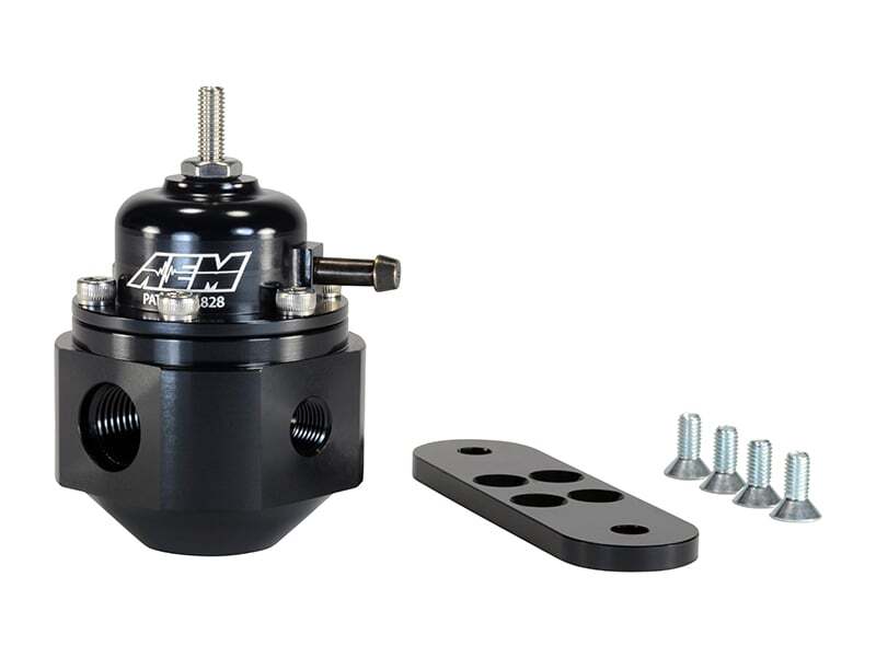 AEM Electronics Universal Fuel Pressure Regulator Black (view 16)