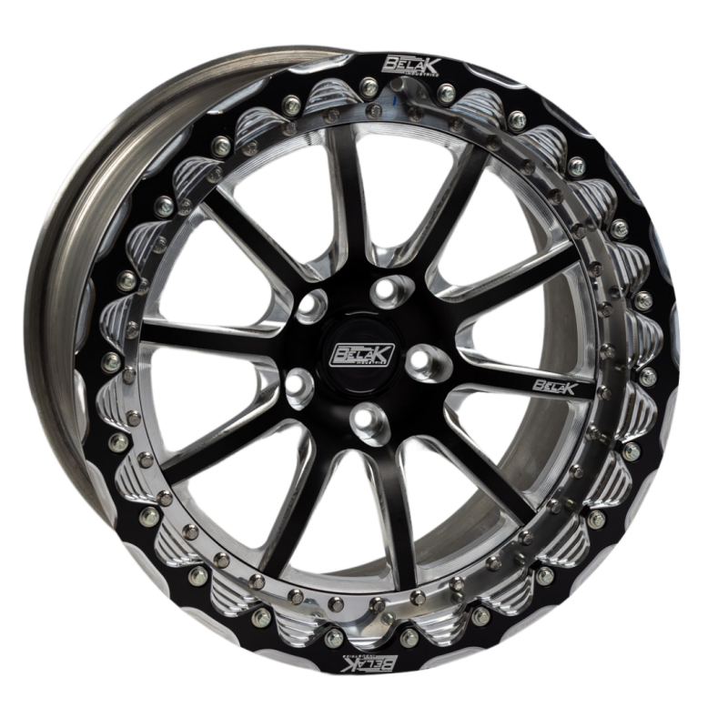 Belak Wheels Belak 17x10.5 / 8.25in BS / 5x114.3 BP / Low Pad / Series 4 Wheel - Single Beadlock 17105114S48BS-SBL