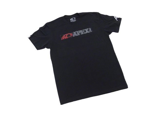 APEXi APEX Blueprint Sketch Tee - Black Large *Discontinued (view 4)