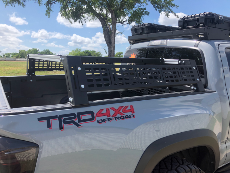 Cali Raised LED Cali Raised 05-23 Toyota Tacoma Overland Bed Rack - Short Bed Tall Height Rack CR3703