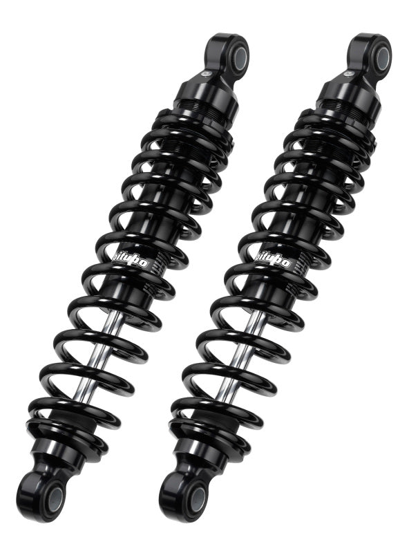 Bitubo Suspension Bitubo WMB0 Twinshocks Adjustable: Spring Preload, Length 331mm, Dark Edition H0053WMB02V2