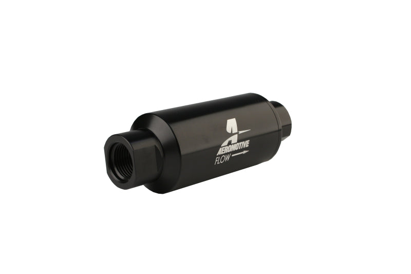 Aeromotive 10 Micron, ORB-10 Black Fuel Filter (view 3)