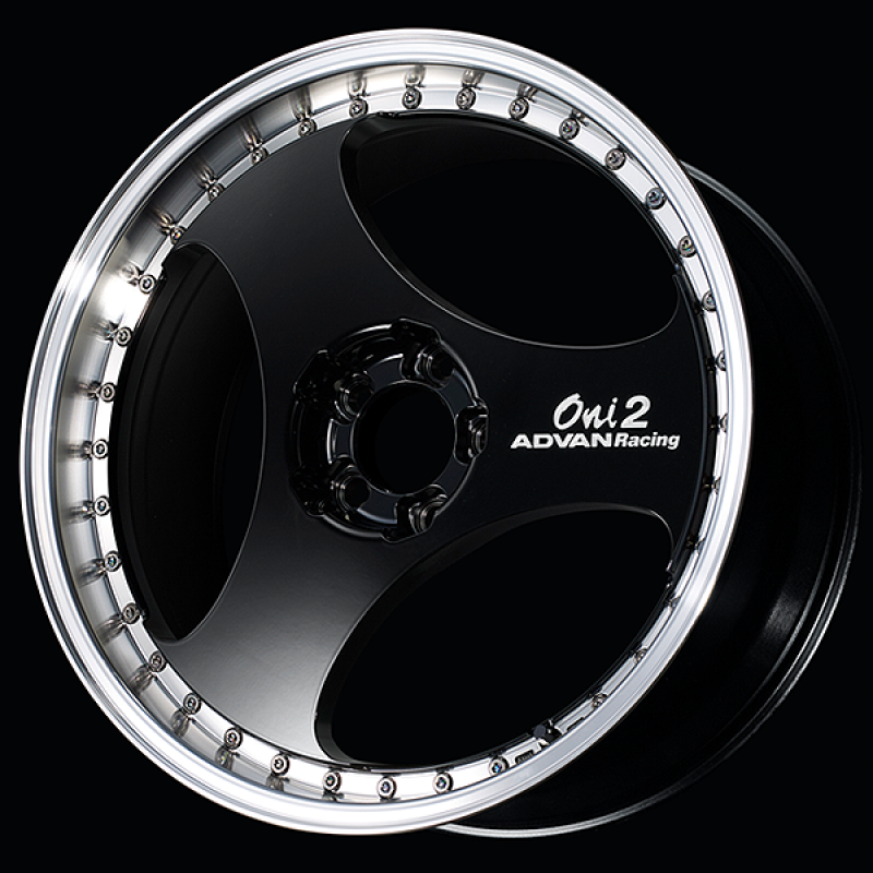 Advan ONI2 Progressive 20x11.0 / +15 Off / 5x114.3 / 73mm Bore / Machining and Racing Gloss Black YAYP0M15EBF