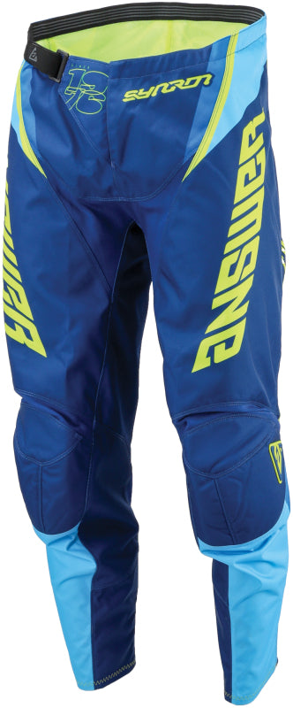 Answer 24 Syncron Envenom Pants Blue/Hyper Acid Size - 34 442439