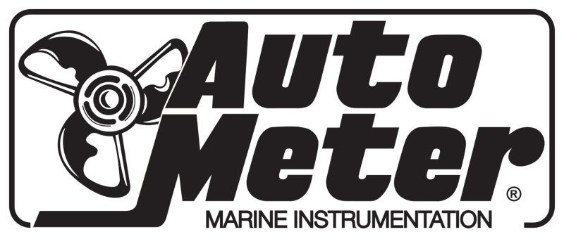 Autometer Marine Chrome Ultra-Lite 3-3/8in 50MPH GPS Speedometer Gauge 200635-35
