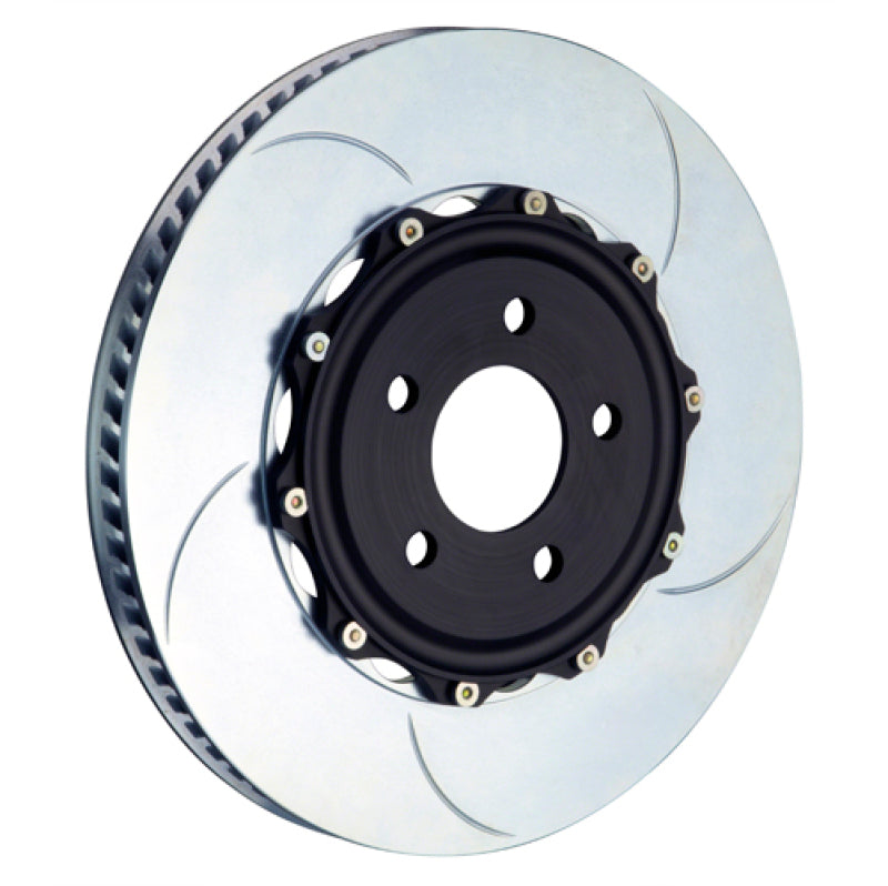 Brembo 03-10 Murcielago LP640 Excl Carbon-Ceramic Brake Fr 2-Piece Discs 380x34 2pc Rtr Slot Type-5 102.9019A