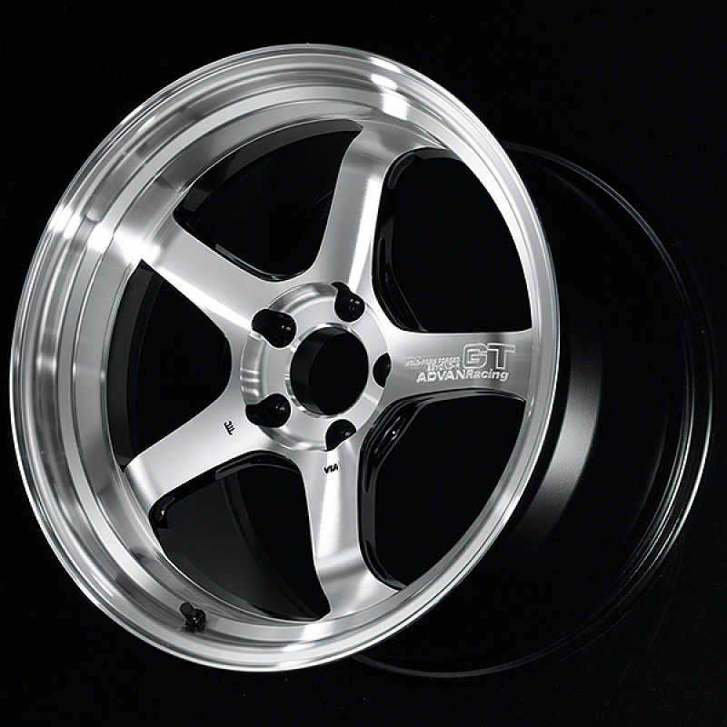 Advan GT Beyond-R 18X9.5 / +25 Offset / 5x112 BC / 66.5mm Bore / Machining and Diamond Cutting YAQC8J25MMDC
