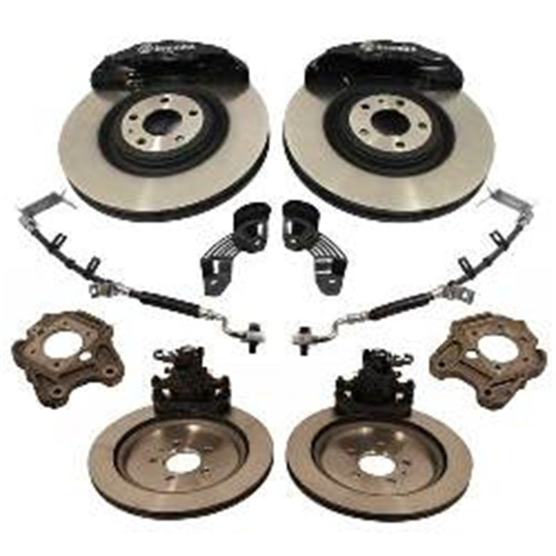 Ford Performance Parts Ford Racing 2005-2014 Mustang Six Piston 15-inch Brake Upgrade Kit (view 2)