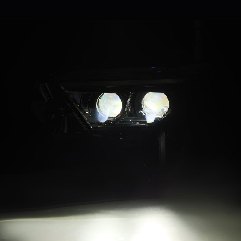 AlphaRex 22-23 Toyota Tundra LUXX-Series Headlights Black w/Amber DRL - Req 810029 OR 810030 880874 *Discontinued