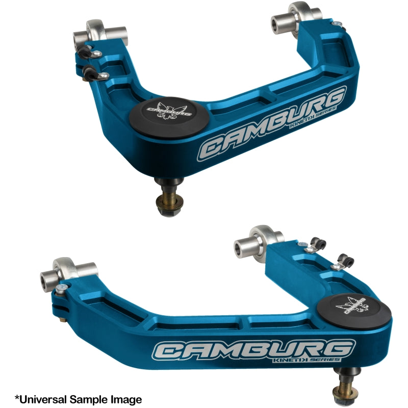 Camburg Ford Bronco 21-23 KINETIK V2 Performance Billet Uniball Upper Arms (King Blue) CAM-110214-BLU