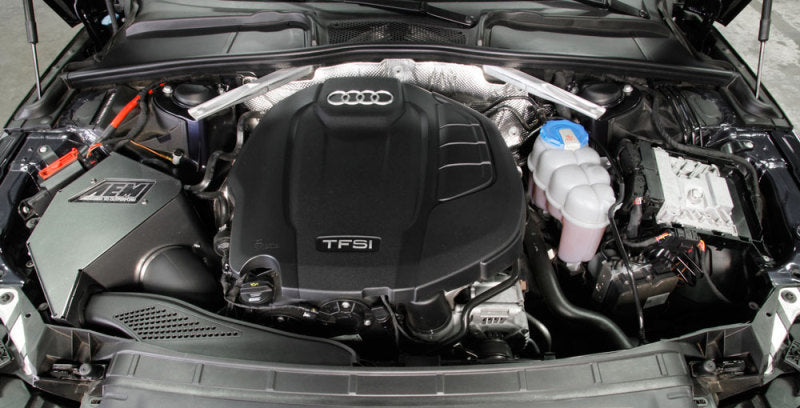 AEM Induction AEM 2017 C.A.S Audi A4 L4-2.0L F/l Cold Air Intake 21-815C
