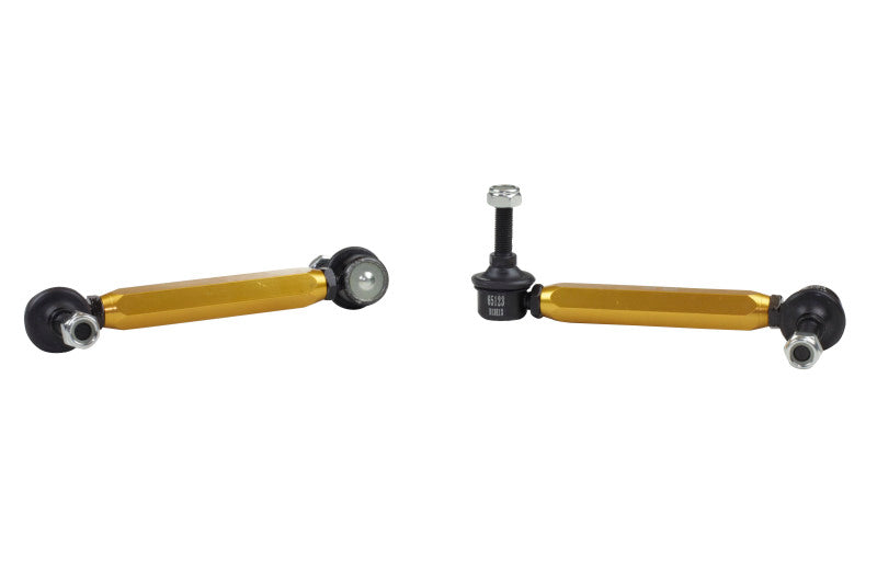Whiteline Sway Bar Link Kit Heavy Duty Adj Steel Ball Nissan GT-R 2009-2011 (view 2)