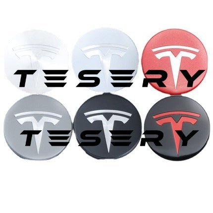4 Pcs Hub Caps Covers Car for Tesla Model 3/Y/S/X (Diameter 56MM) (view 6)