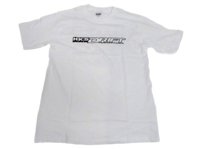 HKS Small Drift Performance White Turbee T-Shirt (view 1)