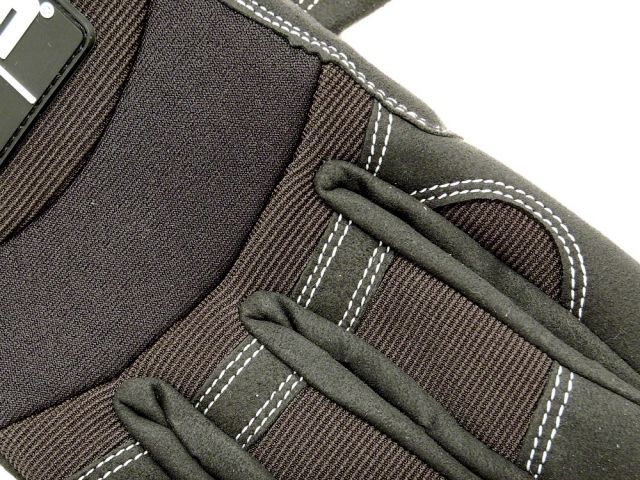 HKS Large Black Mechanic Gloves (view 5)