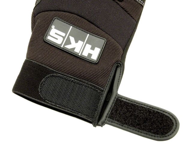 HKS Large Black Mechanic Gloves (view 7)