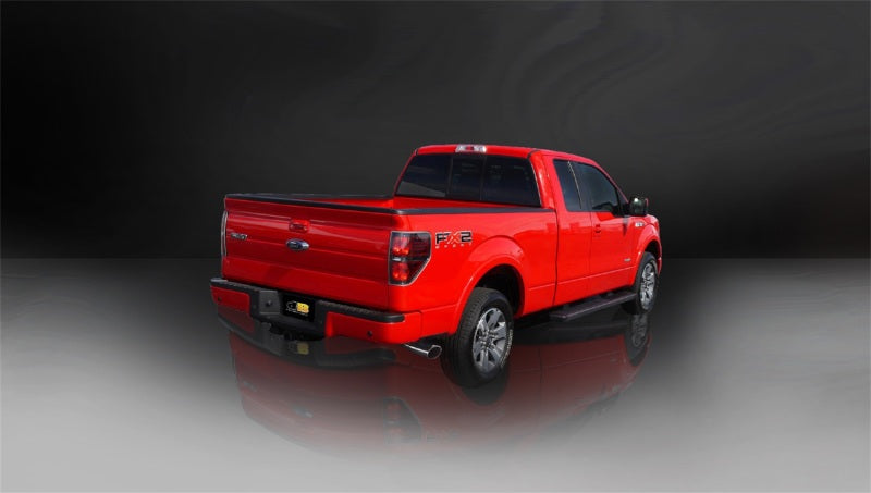 Corsa Performance 11-13 Ford F-150 5.0L V8 Polished Sport Cat-Back Exhaust (view 3)