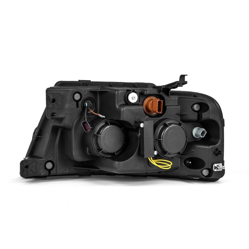 AlphaRex 04-08 Ford F150 PRO-Series Projector Headlights Alpha-Black w/ Sequential Signal and DRL 880134 *Discontinued