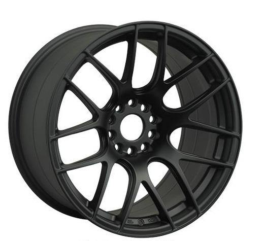 XXR 530 Wheel Flat Black 19x8.75 +35 5x4.5,5x120
