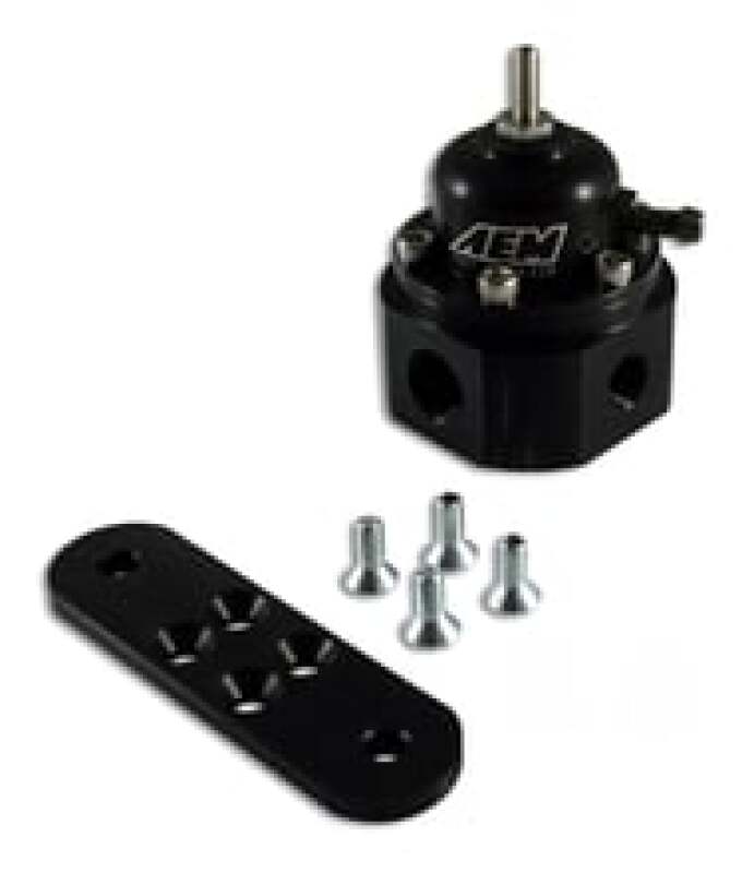 AEM Electronics Universal Fuel Pressure Regulator Black (view 2)