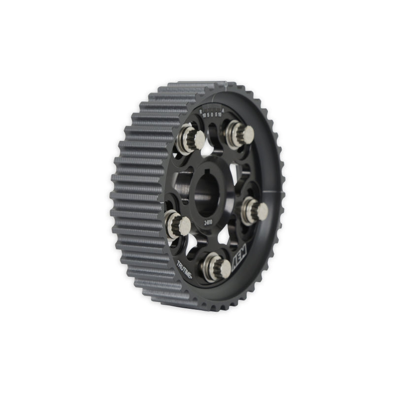 AEM Electronics Tru-Time Cam Gear Black 5-Bolt Honda B Series (view 8)