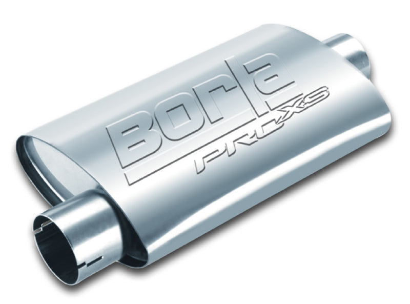 Borla Universal 2-1/4, 2-1/4 14x7-7/8 x 4-1/4 w/ Notch PRO-XS Muffler 400479
