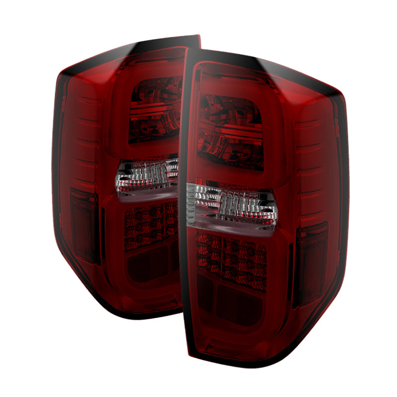 Spyder Toyota Tundra 2014-2016 Light Bar LED Tail Lights Red Smoke ALT-YD-TTU14-LED-RS 5080189