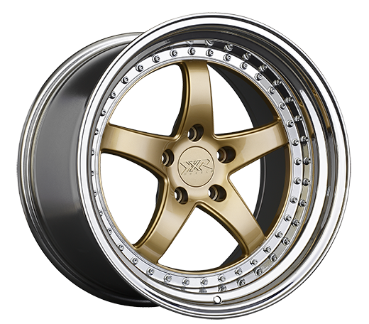 XXR 565 Wheel Hyper Gold / Platinum Lip 20x10.5 +25 5x4.5