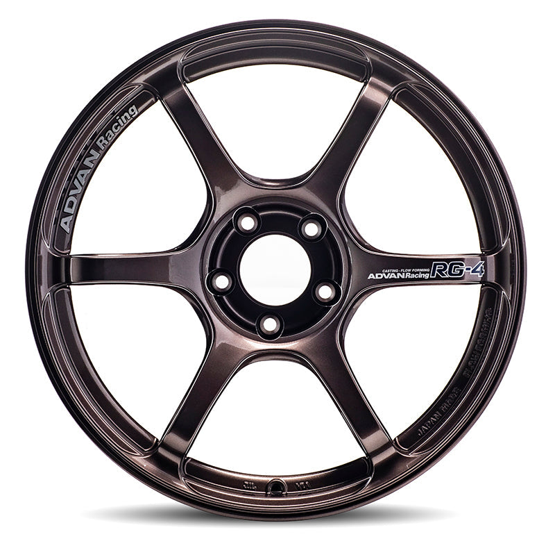 Advan RG-4 18x8.5 +37 5-114.3 Racing Copper Bronze Wheel YA48H37ECB