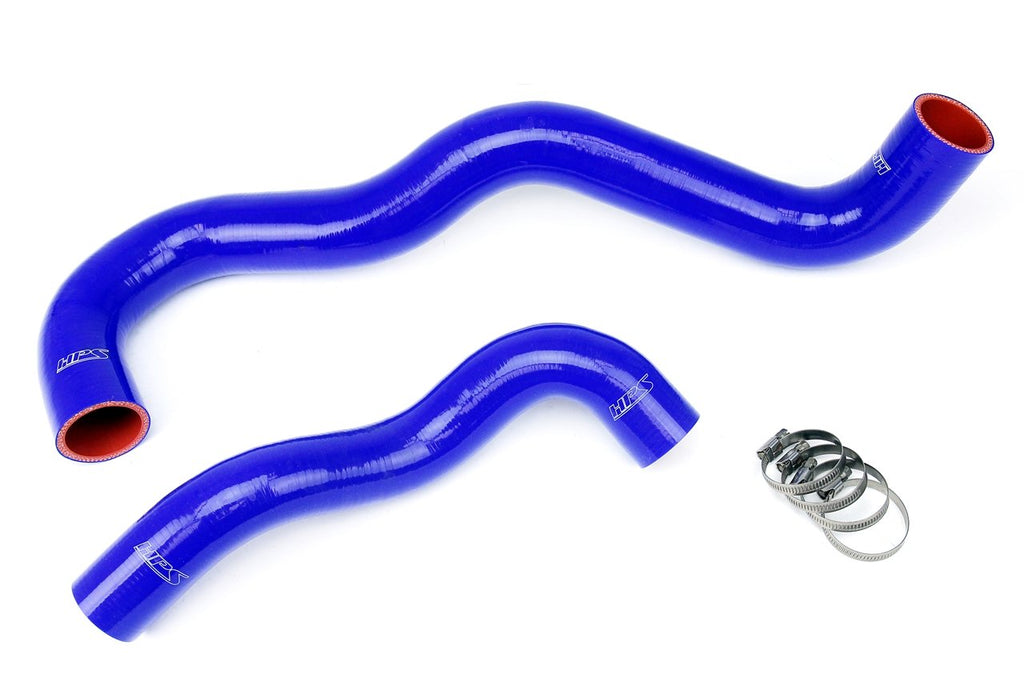 HPS Blue Reinforced Silicone Radiator Hose Kit Coolant Ford 03-07 F450 Superduty 6.0L Diesel w/ Twin Beam Suspension (view 2)