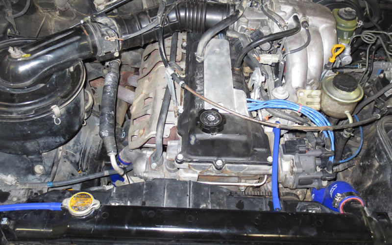 HPS Performance HPS Blue Reinforced Silicone Radiator Hose Kit Coolant Lexus 96-97 LX450 FJ80 4.5L I6 (view 2)