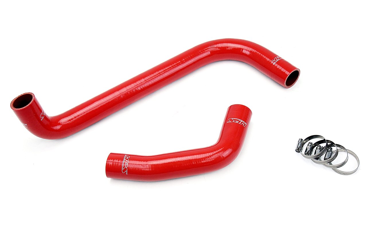 HPS Red Reinforced Silicone Radiator Hose Kit Coolant Toyota 04-06 Tundra V8 4.7L (view 2)
